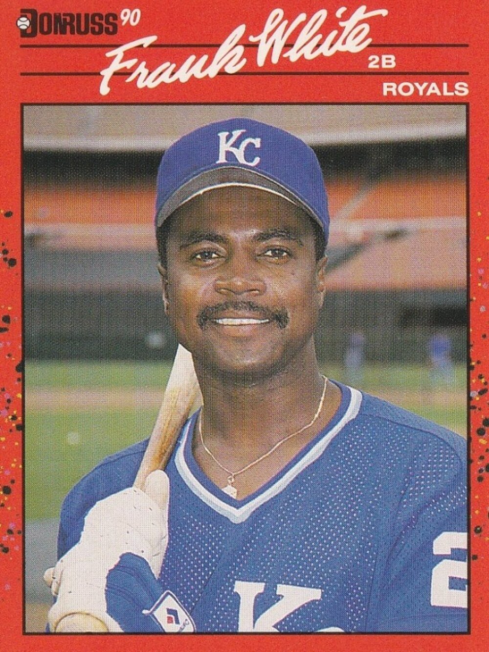 Frank White - Donruss 90 Baseball Card